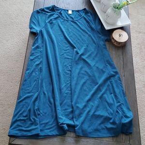 Teal Tshirt Dress